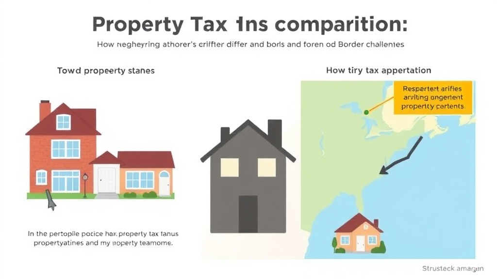 Practical checklist visual for property Tax Comparison: How Neighboring States Differ and Border Strategies