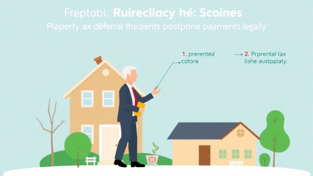 Practical checklist visual for property Tax Deferral Programs for Seniors: Postpone Payments Legally