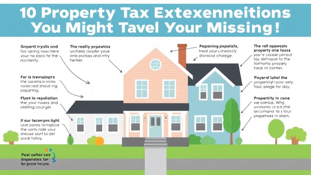 Practical checklist visual for 10 Property Tax Exemptions You Might Be Missing