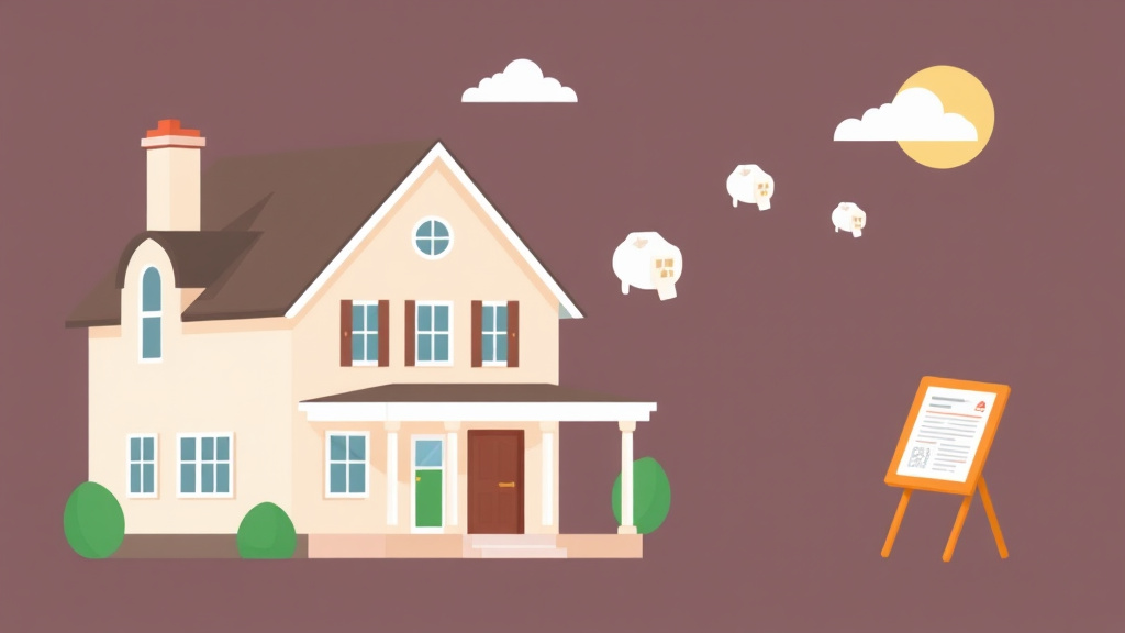 A professional illustration depicting document Home Defects for Property Tax Savings