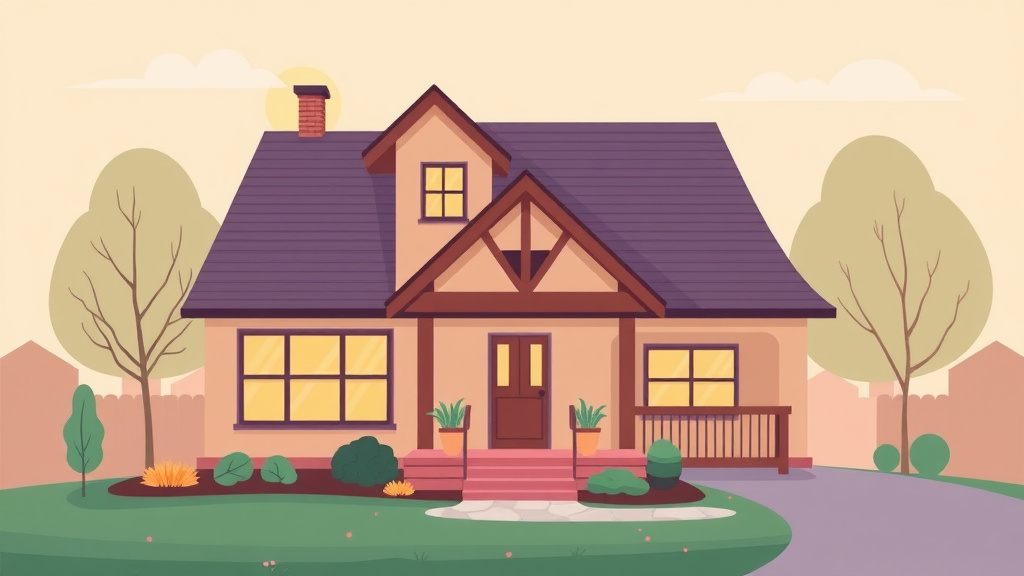 A professional illustration depicting energy Efficient Home Upgrades That Lower Property Taxes