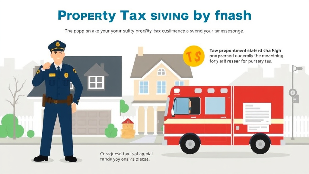 Practical workflow diagram for property Tax Savings for First Responders: Police, Fire, and EMS Benefits