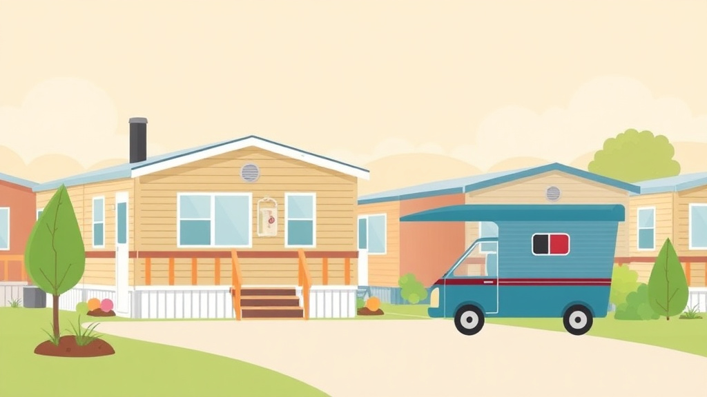 An informative visual explaining property Tax Savings for Mobile Home Park Residents for beginners and professionals