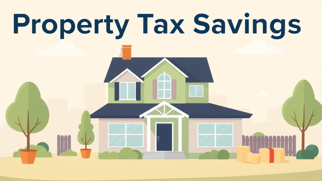 Clear illustration of property Tax Savings for New Retirees: Transitioning to Fixed Income with supporting details