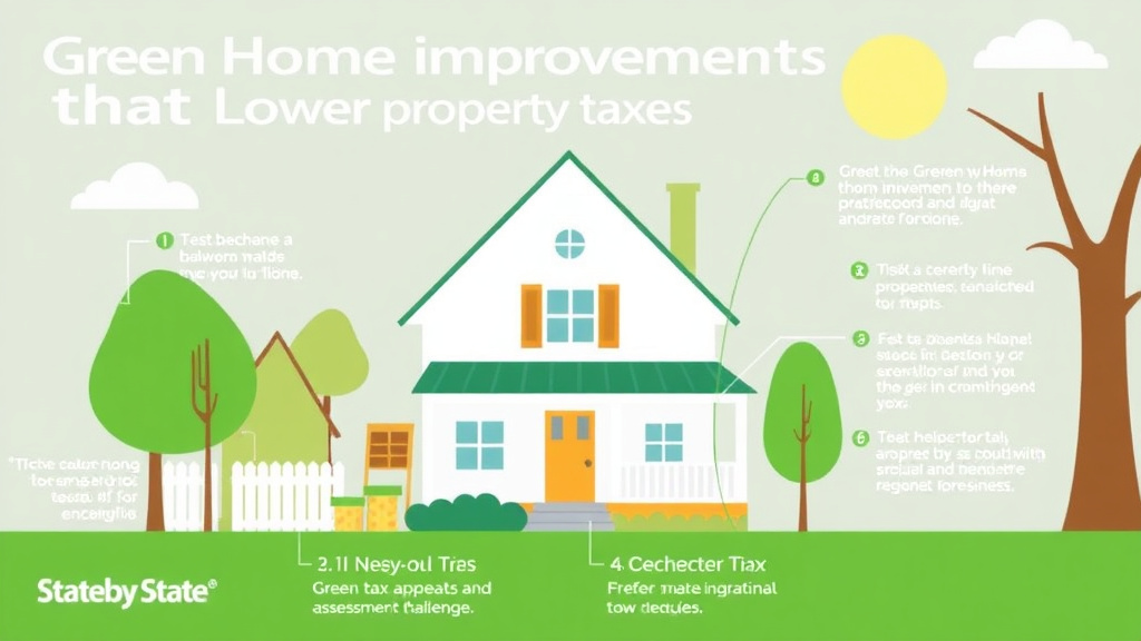 Practical workflow diagram for green Home Improvements That Lower Property Taxes: State-by-State Guide