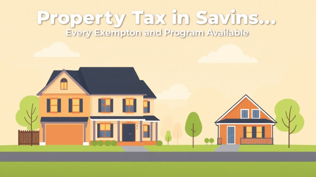 Conceptual diagram showing how property Tax Savings in Alabama: Every Exemption and Program Available (2026) works in practice