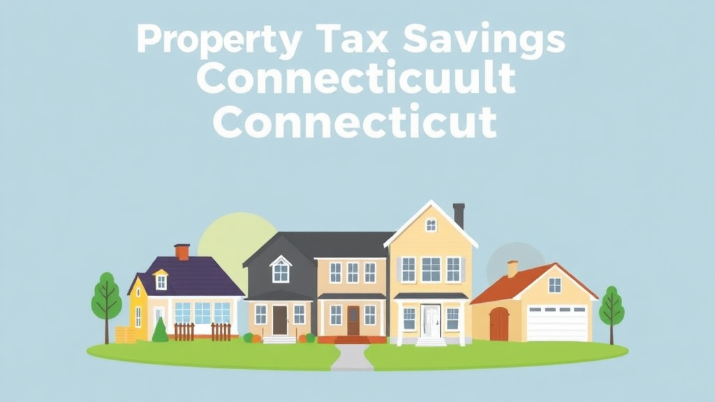 An informative visual explaining property Tax Savings in Connecticut: Every Exemption and Program Available (2026) for beginners and professionals