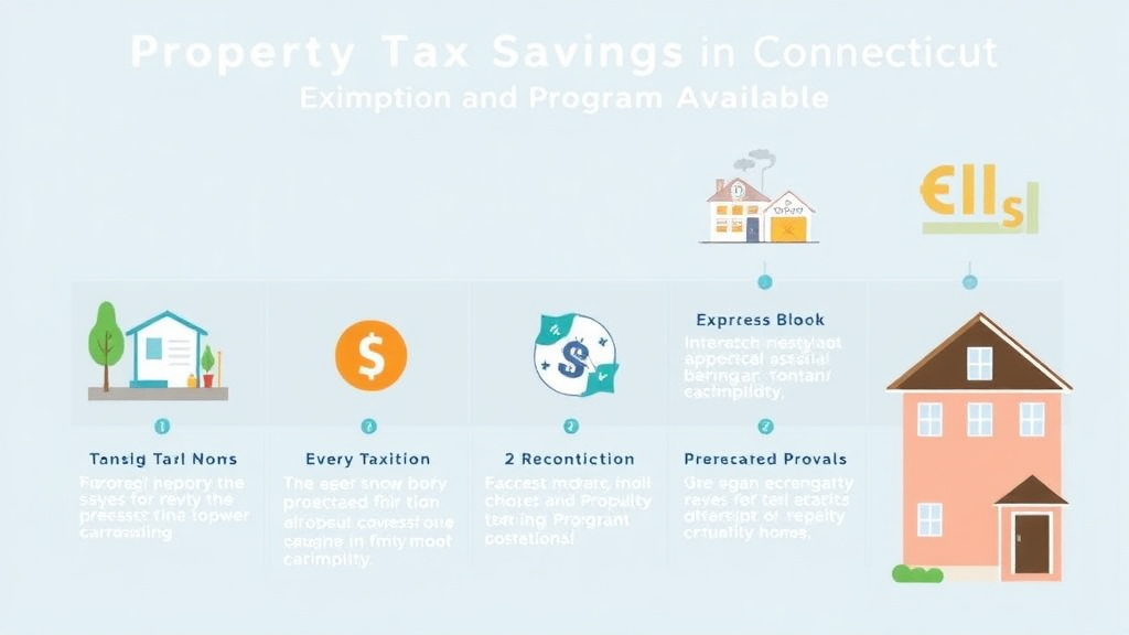 Hands-on guide visualization for property Tax Savings in Connecticut: Every Exemption and Program Available (2026)