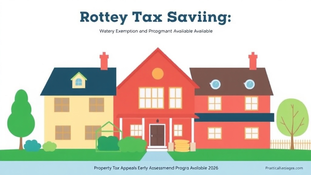Practical checklist visual for property Tax Savings in Indiana: Every Exemption and Program Available (2026)