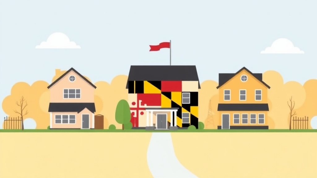 A professional illustration depicting property Tax Savings in Maryland: Every Exemption and Program Available (2026)