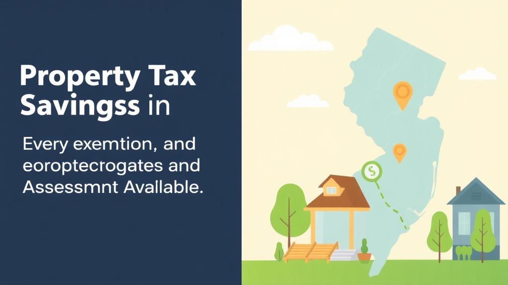 Detailed visual representation of property Tax Savings in New Jersey: Every Exemption and Program Available (2026)
