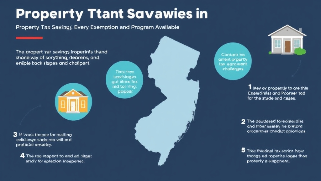 Process flow illustration for putting property Tax Savings in New Jersey: Every Exemption and Program Available (2026) into action