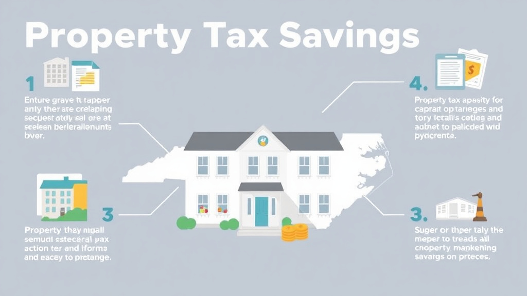 Step-by-step visual guide for implementing property Tax Savings in North Carolina: Every Exemption and Program Available (2026)