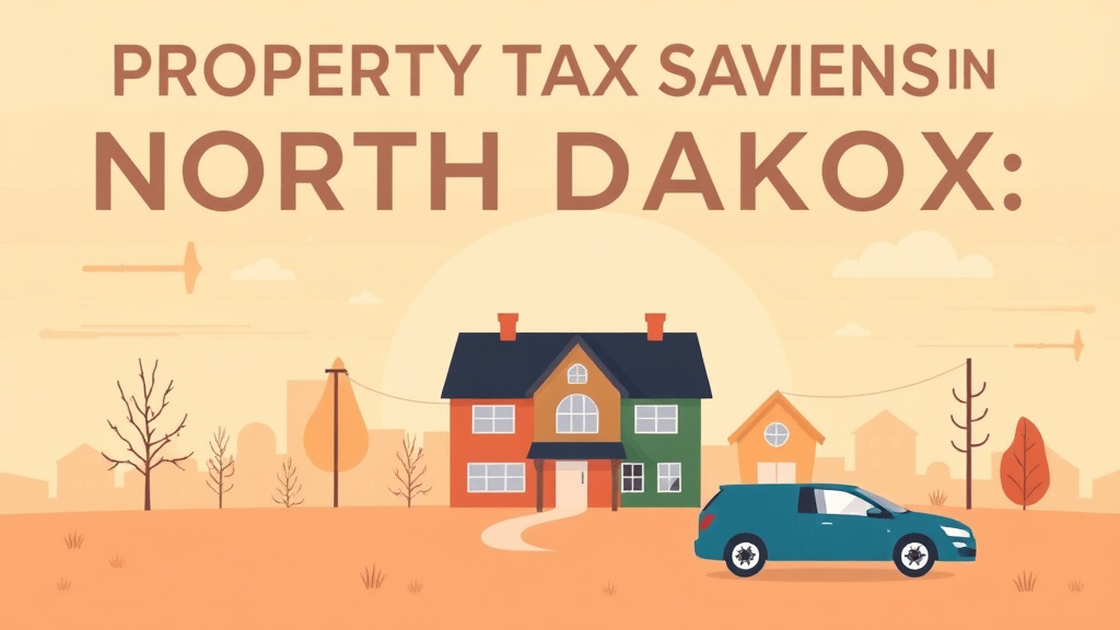 Conceptual diagram showing how property Tax Savings in North Dakota: Every Exemption and Program Available (2026) works in practice