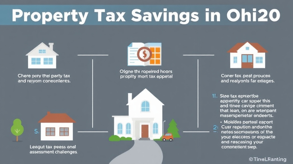 Process flow illustration for putting property Tax Savings in Ohio: Every Exemption and Program Available (2026) into action