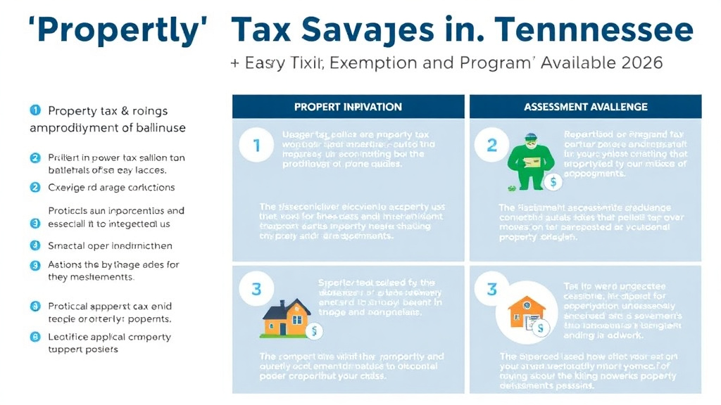 Practical workflow diagram for property Tax Savings in Tennessee: Every Exemption and Program Available (2026)