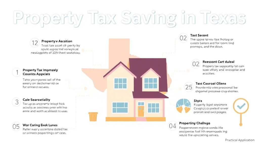 Practical checklist visual for property Tax Savings in Texas: Every Exemption and Program Available (2026)