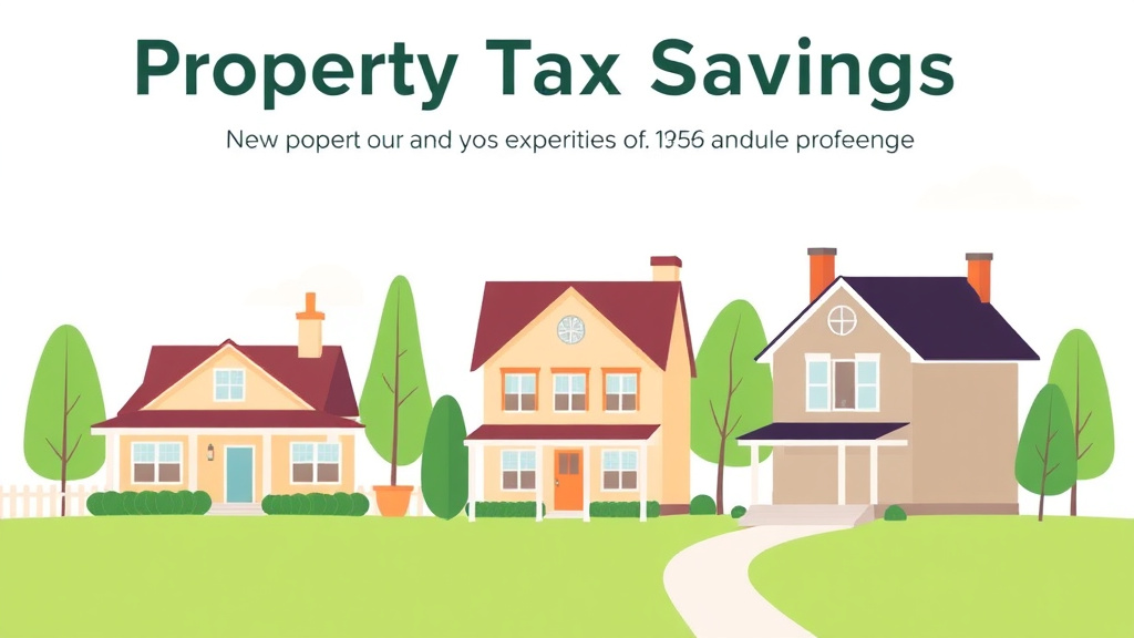 Educational graphic covering the essentials of property Tax Savings in Washington: Every Exemption and Program Available (2026)