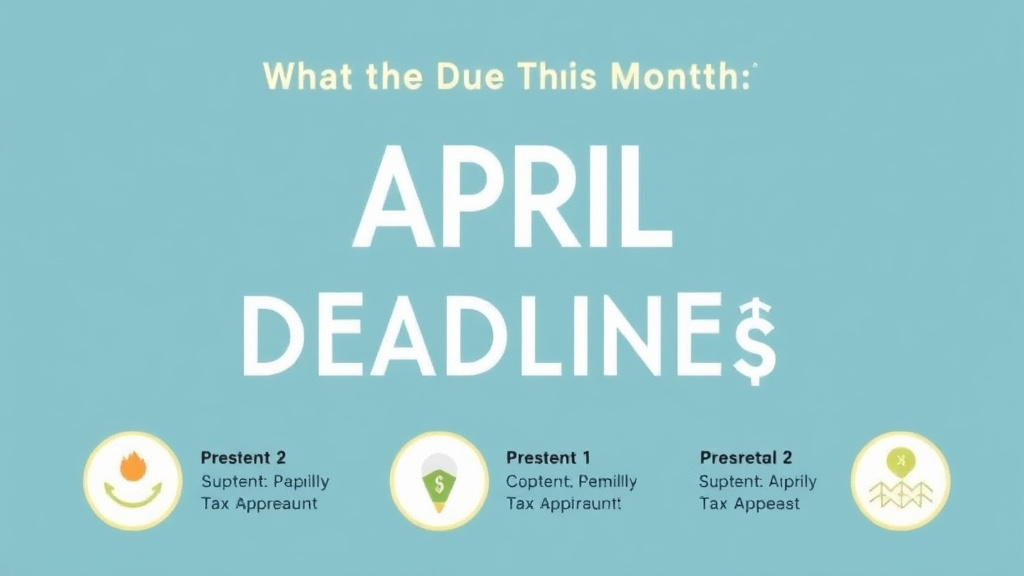 Practical workflow diagram for april Property Tax Deadlines by State: What's Due This Month
