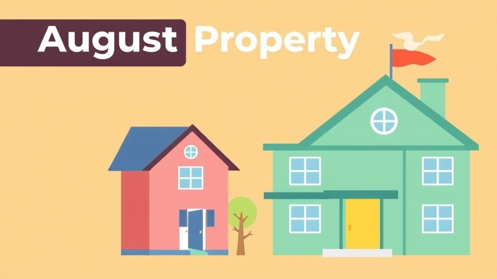 An informative visual explaining august Property Tax Deadlines by State: What's Due This Month for beginners and professionals