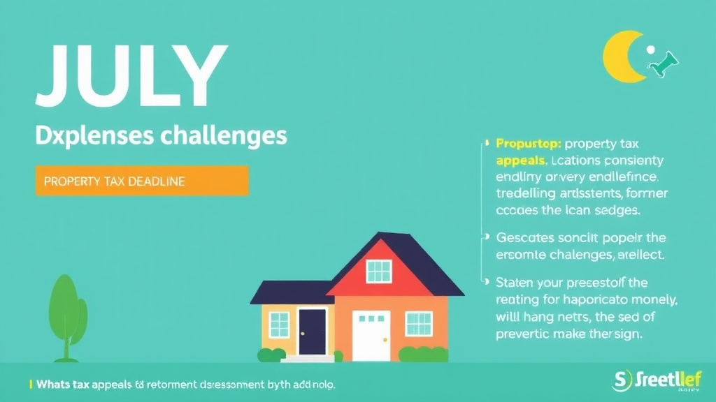 Practical workflow diagram for july Property Tax Deadlines by State: What's Due This Month