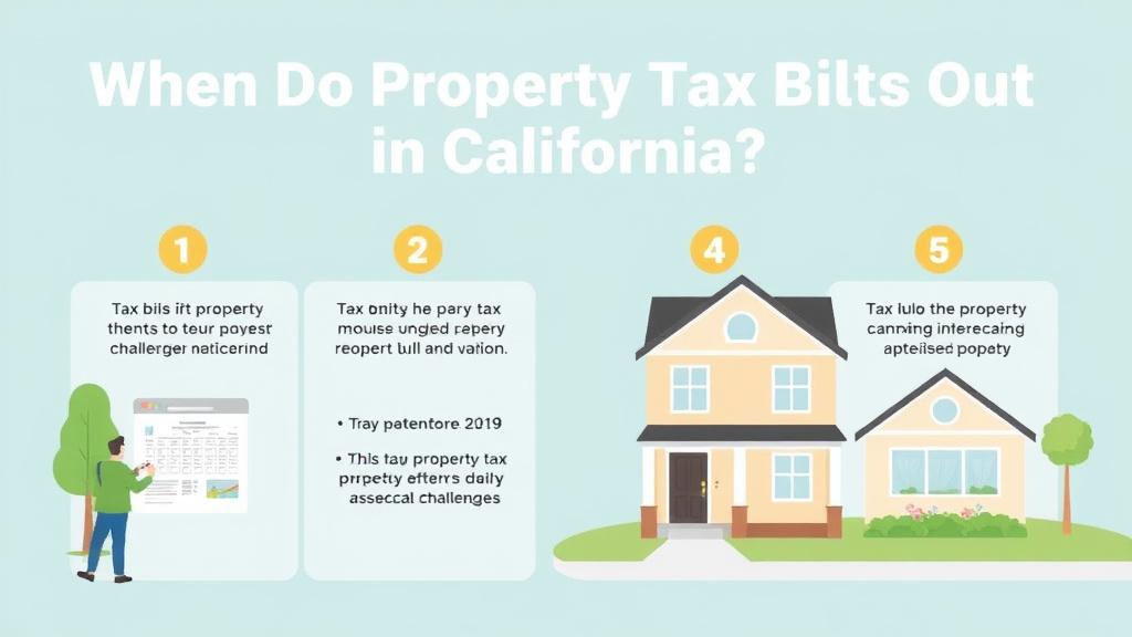 Step-by-step visual guide for implementing when Do Property Tax Bills Come Out in California? Key Dates and Deadlines
