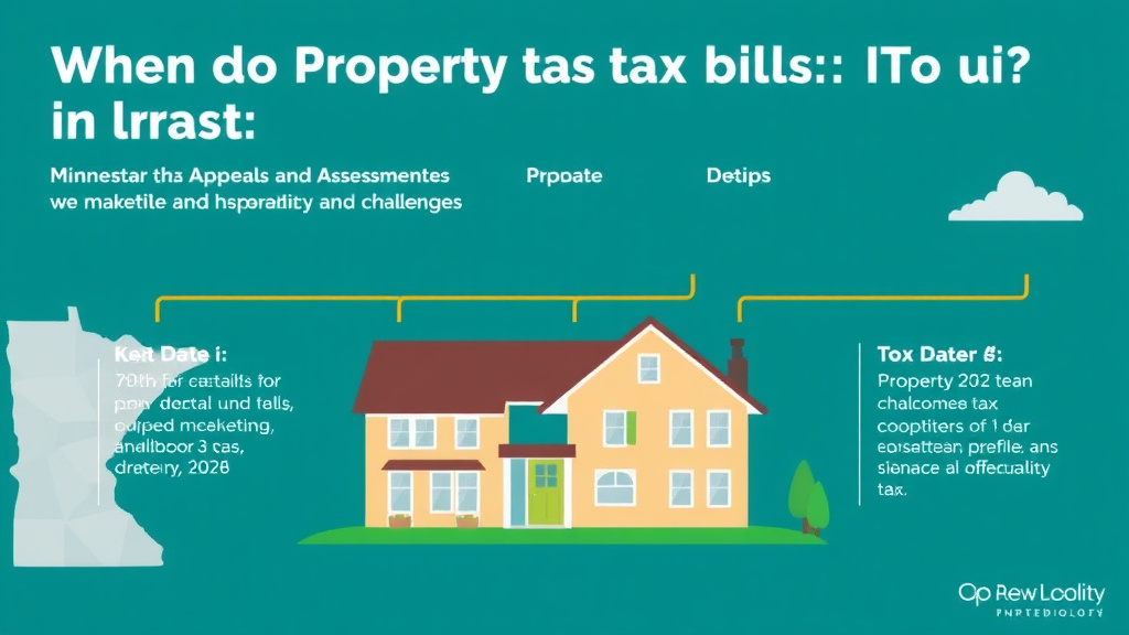 Hands-on guide visualization for when Do Property Tax Bills Come Out in Minnesota? Key Dates and Deadlines