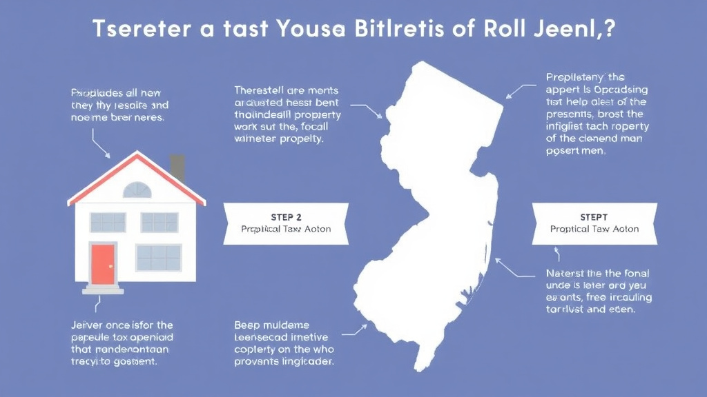 Action-oriented illustration showing how to apply when Do Property Tax Bills Come Out in New Jersey? Key Dates and Deadlines