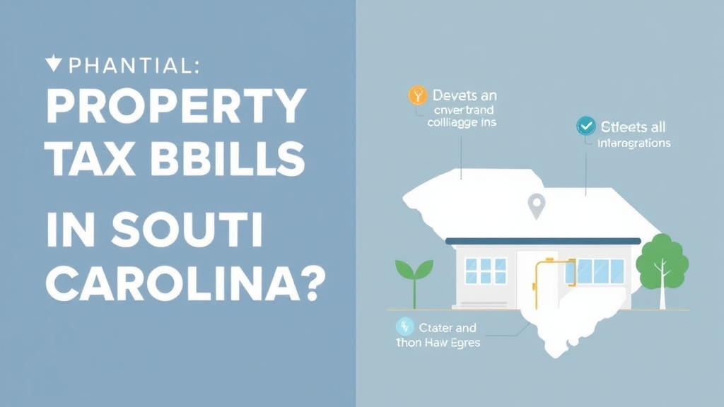 Practical checklist visual for when Do Property Tax Bills Come Out in South Carolina? Key Dates and Deadlines