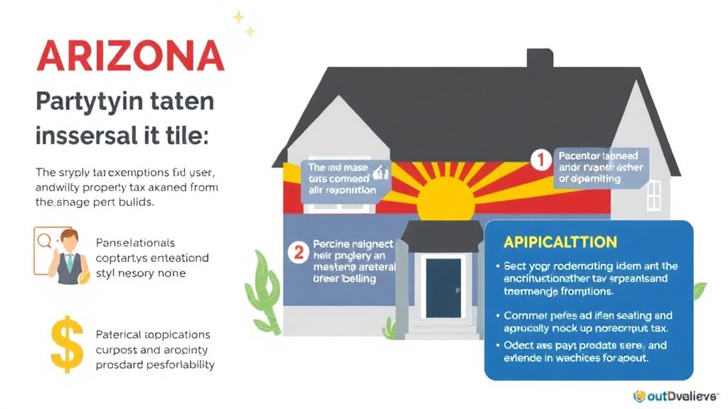 Action-oriented illustration showing how to apply arizona Property Tax Exemptions: Senior, Widow, and Disability Guide