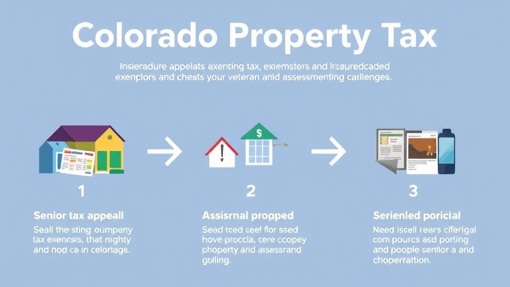 Real-world application diagram for colorado Property Tax Exemptions: Senior, Veteran, and Disability Programs