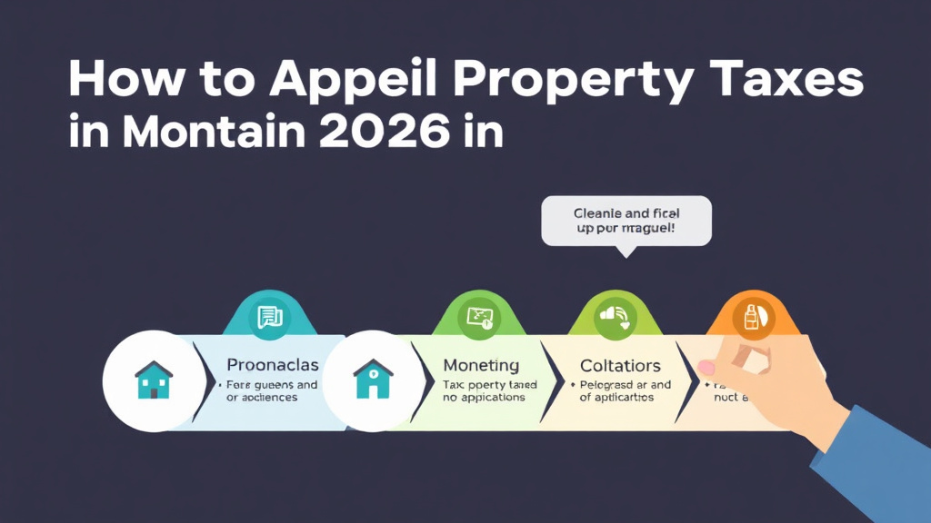 Hands-on guide visualization for appeal Property Taxes in Montana: 2026 Filing Guide