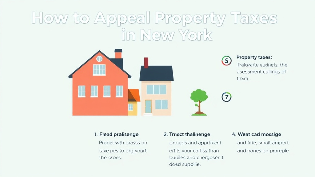 Process flow illustration for putting appeal Property Taxes in New York: Grievance Day Guide into action