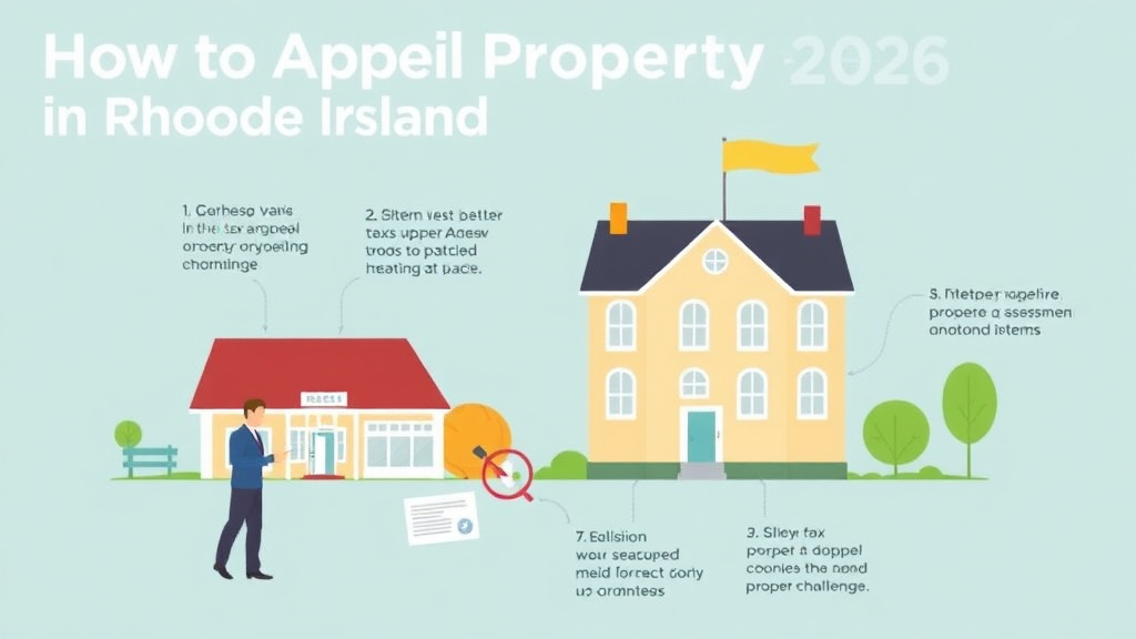 Practical checklist visual for appeal Property Taxes in Rhode Island: 2026 Filing Guide