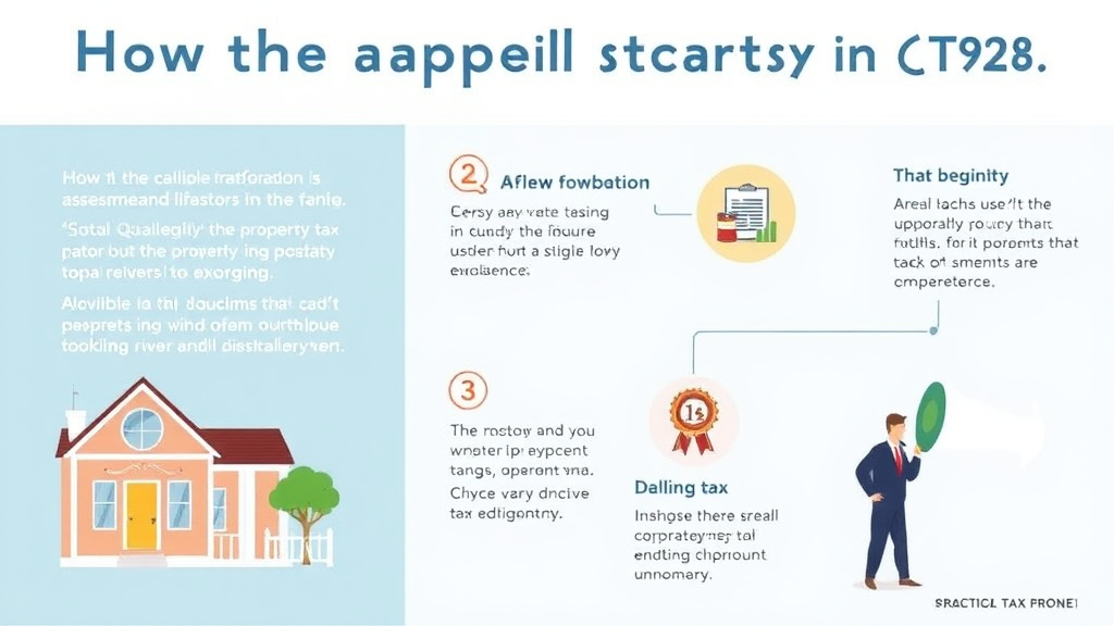 Process flow illustration for putting appeal Property Taxes in Texas: 2026 Protest Guide into action