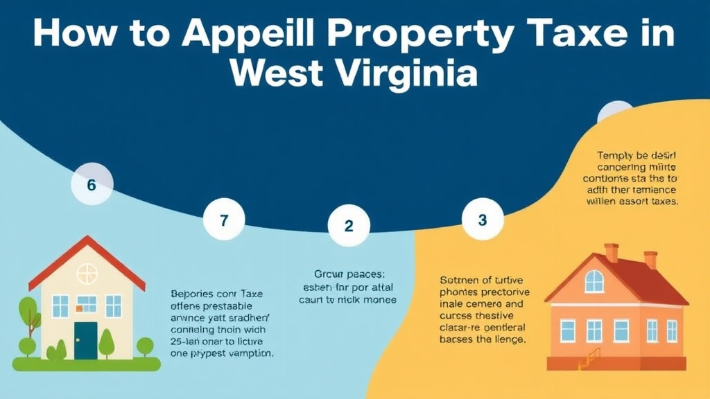 Process flow illustration for putting appeal Property Taxes in West Virginia: 2026 Filing Guide into action