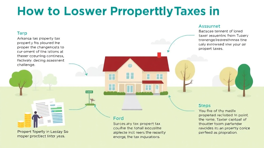 Practical workflow diagram for lower Property Taxes in Arkansas: Exemptions, Appeals, and Strategies