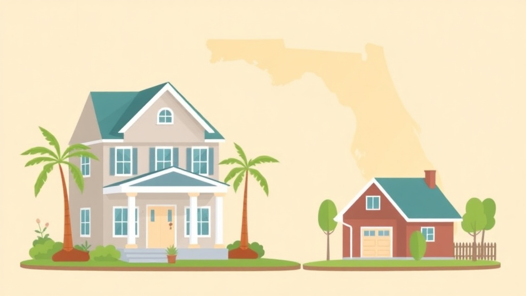 Illustration breaking down the fundamentals of lower Property Taxes in Florida: Exemptions and Appeals
