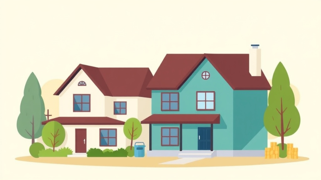 Visual overview of lower Property Taxes in Georgia: Homestead and Appeal Options with key concepts highlighted