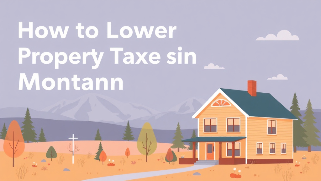Detailed visual representation of lower Property Taxes in Montana: Exemptions, Appeals, and Strategies