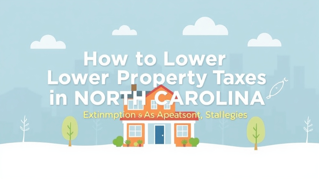Practical workflow diagram for lower Property Taxes in North Carolina: Exemptions, Appeals, and Strategies