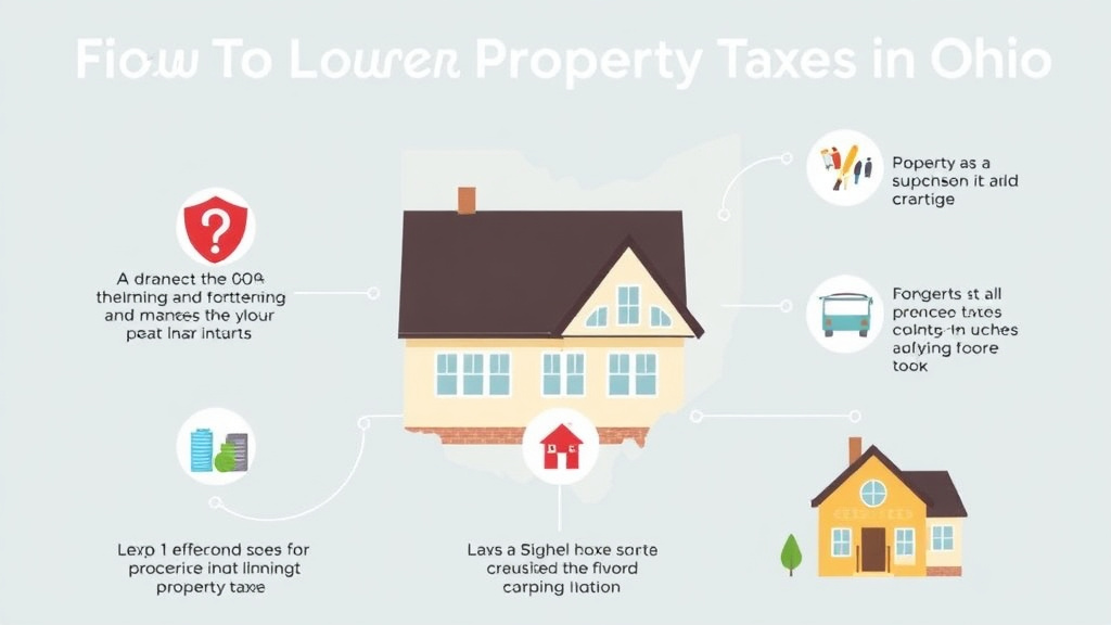 Hands-on guide visualization for lower Property Taxes in Ohio: Exemptions, Appeals, and Strategies