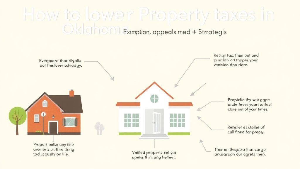 Hands-on guide visualization for lower Property Taxes in Oklahoma: Exemptions, Appeals, and Strategies