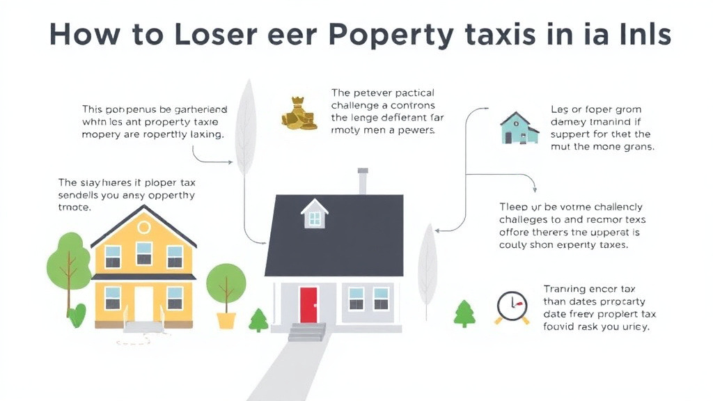 Process flow illustration for putting lower Property Taxes in Rhode Island: Exemptions, Appeals, and Strategies into action