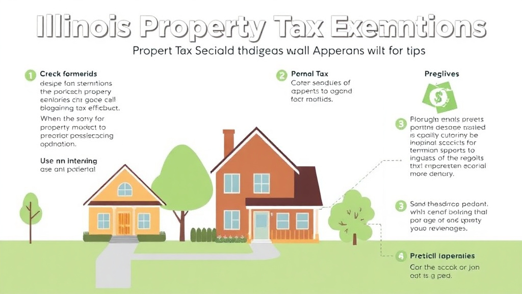 Practical checklist visual for illinois Property Tax Exemptions: Homestead, Senior, and More