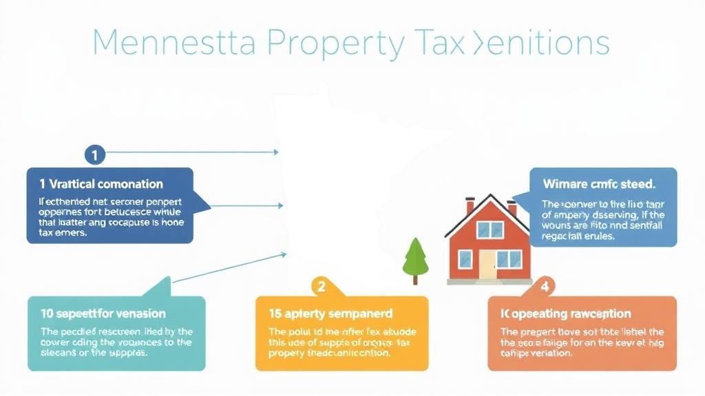 Process flow illustration for putting minnesota Property Tax Exemptions: Homestead, Senior, and Veteran Guide into action