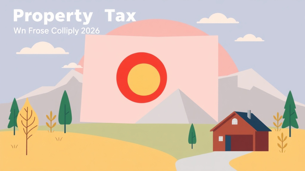 A professional illustration depicting property Tax Rates in Colorado: How Much You Actually Pay (2026)