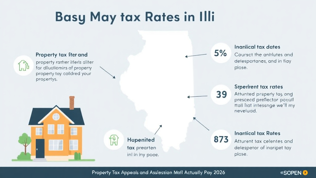 Practical workflow diagram for property Tax Rates in Illinois: How Much You Actually Pay (2026)