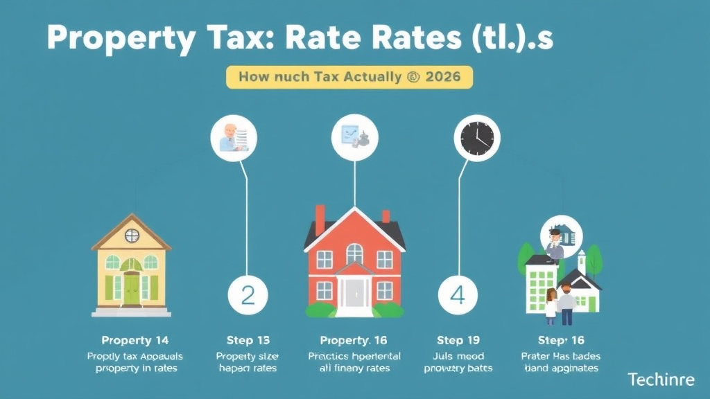 Process flow illustration for putting property Tax Rates in Massachusetts: How Much You Actually Pay (2026) into action