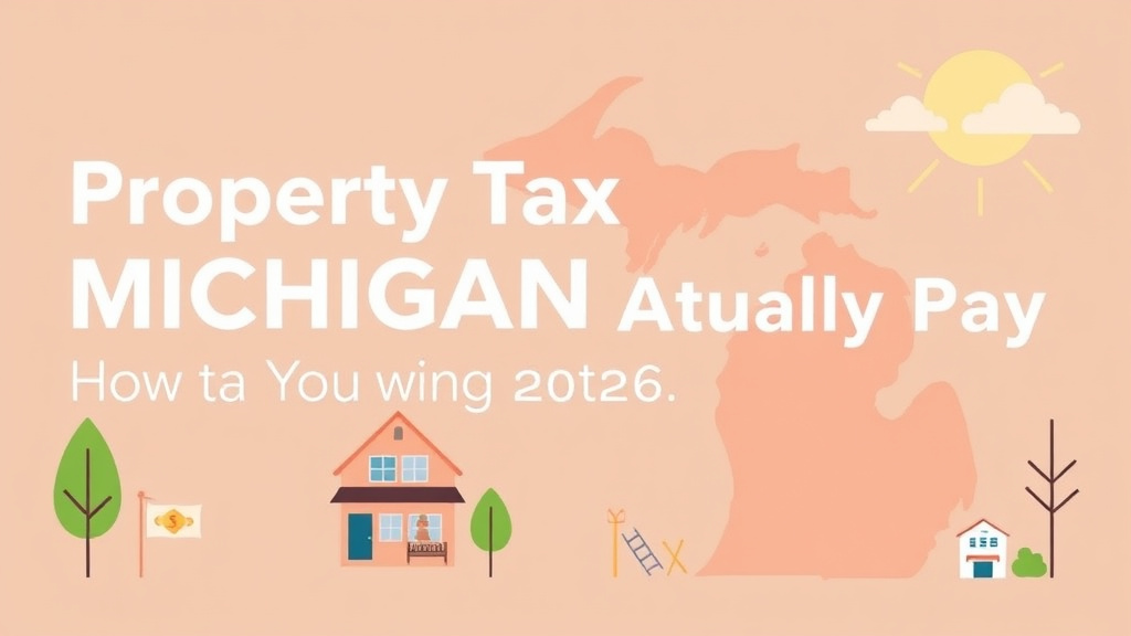 Detailed visual representation of property Tax Rates in Michigan: How Much You Actually Pay (2026)